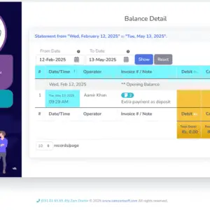 Customer Balance Statement